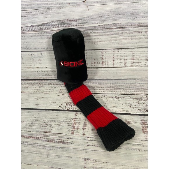 Bionic Red and Black Golf Club Headcover - Picture 1 of 4